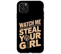 Carcasa para iPhone 11 Pro MAX Mírame Robar a tu Chica - Ajedrez Divertido