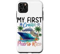 Carcasa para iPhone 11 Pro MAX Mis primeras Vacaciones en Crucero en Puerto Rico