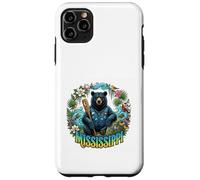 Carcasa para iPhone 11 Pro MAX Mississippi Río Oso Naturaleza Sur Escénico