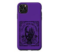 Carcasa para iPhone 11 Pro MAX Místico Vintage Quiromancia Mano Luna Mágica Arte Popular Diseño
