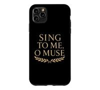 Carcasa para iPhone 11 Pro MAX Mitología Griega Antigua Corona de Laurel Poesía épica