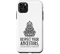 Carcasa para iPhone 11 Pro MAX Mitología vikinga - Respeta a Tus antepasados - Dios nórdico Odin