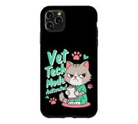 Carcasa para iPhone 11 Pro MAX Modo Vet Tech Activado Funny Cat Veterinary