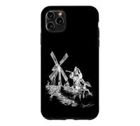 Carcasa para iPhone 11 Pro MAX Molinos de Viento de Lucha Don Quijote