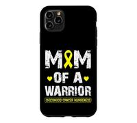 Carcasa para iPhone 11 Pro MAX Mom of a Warrior Childhood Cancer Awareness Mother Women