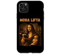 Carcasa para iPhone 11 Pro MAX Mona Lifta Muscle Mona Lisa Lifting Weights Bodybuilding Gym