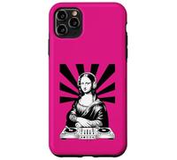 Carcasa para iPhone 11 Pro MAX Mona Lisa DJ Auriculares Renacentista Arte Música Amante