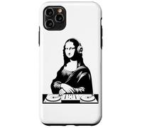 Carcasa para iPhone 11 Pro MAX Mona Lisa DJ Techno Trance Rave EDM House Festival