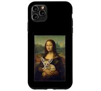 Carcasa para iPhone 11 Pro MAX Mona Lisa Fennec Fox Arte Clásico Parodia Pintura