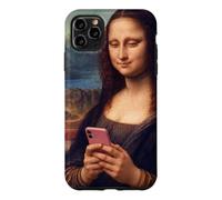 Carcasa para iPhone 11 Pro MAX Mona Lisa Parodia Arte Divertido