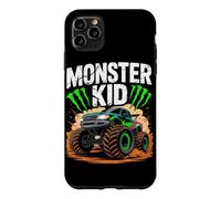 Carcasa para iPhone 11 Pro MAX Monster Truck Sister Family Crew Niñas Cumpleaños a Juego
