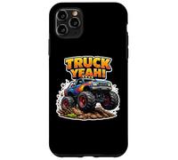 Carcasa para iPhone 11 Pro MAX Monster Truck Yeah Funny Pun Wordplay Fan Lover Evento Cita