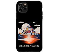 Carcasa para iPhone 11 Pro MAX Mont Saint Michel France Normandy Catholic Travel Lover