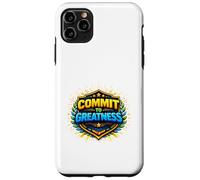 Carcasa para iPhone 11 Pro MAX Motivación Grandeza Disciplina Éxito Diseño