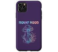 Carcasa para iPhone 11 Pro MAX Mount Hood Oregon Recogimiento de Hongos | Monte Hood O Micología