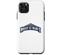 Carcasa para iPhone 11 Pro MAX Mount St. Mary's University Mountaineers Logo