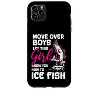 Carcasa para iPhone 11 Pro MAX Muévete a los Chicos Deja Que Esta Chica te muestre cómo Pescador de Hielo