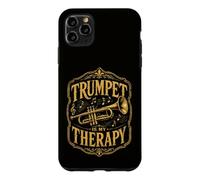 Carcasa para iPhone 11 Pro MAX Music-Therapy Trompeta Músico Trompeta Música Trompeta