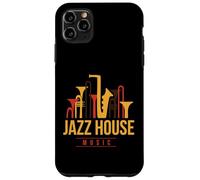 Carcasa para iPhone 11 Pro MAX Música casera o Amantes de EDM y DJs o Jazz House Music