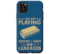 Carcasa para iPhone 11 Pro MAX Música I Am Not Playing Wrong I Have Air Leakages Armónica