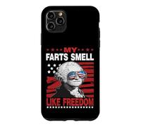 Carcasa para iPhone 11 Pro MAX My Farts Smell Like Freedom 4th of July George Washington