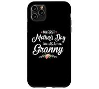 Carcasa para iPhone 11 Pro MAX My First Mother's Day as a Granny New Mom Mothers Day 2024