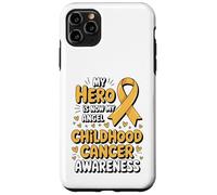Carcasa para iPhone 11 Pro MAX My Hero Is Now My Angel Childhood Cancer Awareness Apparel