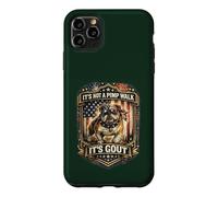 Carcasa para iPhone 11 Pro MAX My Knees and Gout Disagree Divertido Diseño Gota Envejecimiento Broma