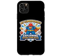 Carcasa para iPhone 11 Pro MAX My Superpower Explicando Las Reglas del Juego de Mesa Divertido Ventilador de Mesa