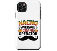 Carcasa para iPhone 11 Pro MAX Nacho Average Crane Operator Sombrero Beard Cinco de Mayo