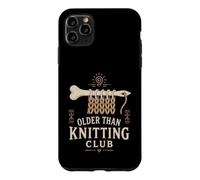 Carcasa para iPhone 11 Pro MAX Nalbinding - Aguja de Hueso para Artista de Fibra Textil Antigua