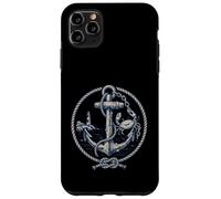 Carcasa para iPhone 11 Pro MAX Nautical Anchor Crab Lighthouse Ocean Design