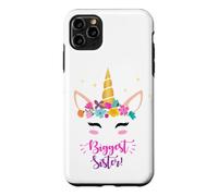 Carcasa para iPhone 11 Pro MAX New Baby Girls Biggest Sister Unicorn