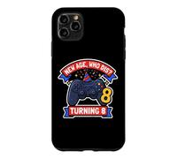 Carcasa para iPhone 11 Pro MAX New Boys Age Who Cumple 8 años, Divertido Jugador de 8 años