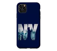 Carcasa para iPhone 11 Pro MAX New York City Statue of Liberty NY Photo Silhouette
