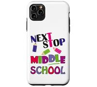 Carcasa para iPhone 11 Pro MAX Next Stop Middle School Girl Boy Funny For Kids Graduation