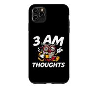 Carcasa para iPhone 11 Pro MAX Night Owl Overthinker 3 Am Thoughts Coffee