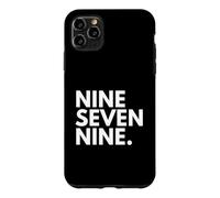 Carcasa para iPhone 11 Pro MAX Nine Seven Nine Código de Área 979 College Station TX Texas EE.UU