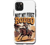 Carcasa para iPhone 11 Pro MAX No es mi Primer Rodeo Horse Country Western Vintage Hombres Mujeres