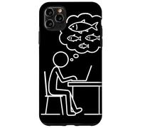 Carcasa para iPhone 11 Pro MAX No Fishing Today Divertido Pescador sueña con Peces en el Trabajo
