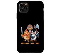 Carcasa para iPhone 11 Pro MAX No Flight - All Fight Fun Bird Psychology Joke