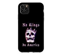 Carcasa para iPhone 11 Pro MAX No Kings In American Retro Glitch Style Gráfico Político