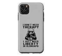 Carcasa para iPhone 11 Pro MAX No Necesito Terapia, Solo Necesito Libertad en Olongapo Design