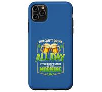 Carcasa para iPhone 11 Pro MAX «No Puedes Beber» Cita Divertida sobre la Bebida: dichos del Día de San Padre