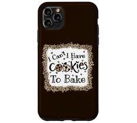 Carcasa para iPhone 11 Pro MAX No Puedo Comer Galletas para Hornear, Divertido pastelero