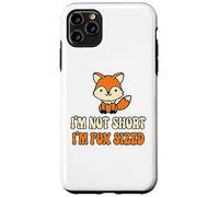 Carcasa para iPhone 11 Pro MAX No Soy Corto, Soy Zorro, Gente Baja, Broma, Persona Corta,