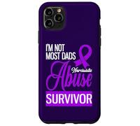 Carcasa para iPhone 11 Pro MAX No Soy la mayoría de los papás Soy un sobreviviente de abuso narcisista