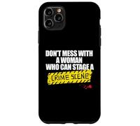 Carcasa para iPhone 11 Pro MAX NO TE Pierdas con UNA Mujer Que Puede ESCENAR UNA Escena DE Crimen Fan Meme