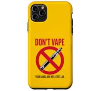 Carcasa para iPhone 11 Pro MAX No Vape Sus Pulmones No Son Un Laboratorio De Pruebas