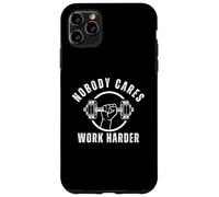 Carcasa para iPhone 11 Pro MAX Nobody Cares Work Harder Personal Trainer